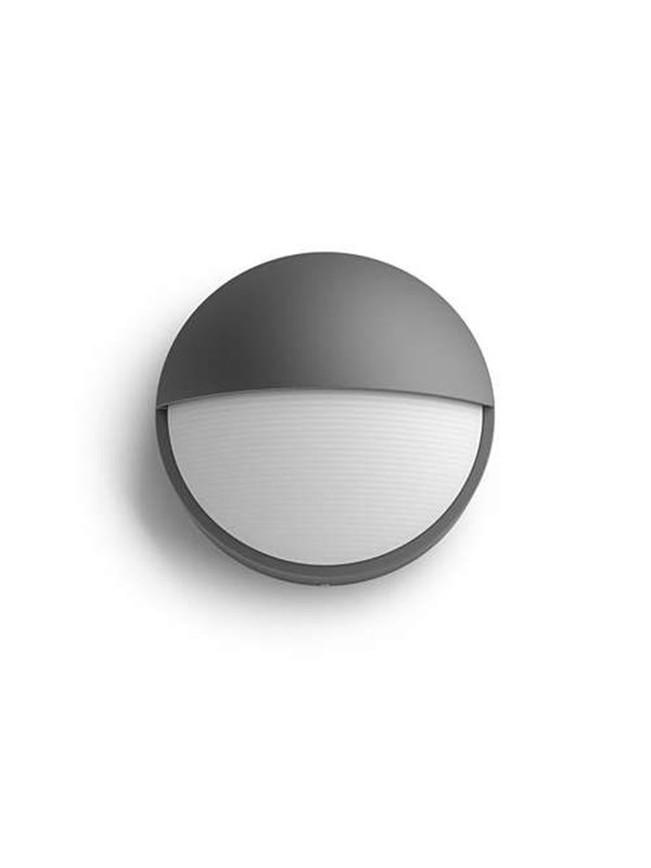 Capricorn – antrasiitti LED-seinävalaisin, IP44