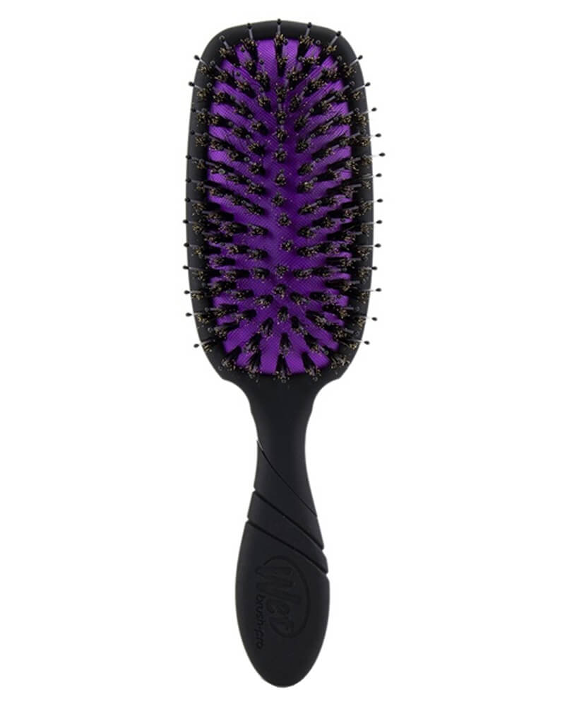 Wetbrush Pro Shine Enhancer Black -kiiltoa lisäävä harja