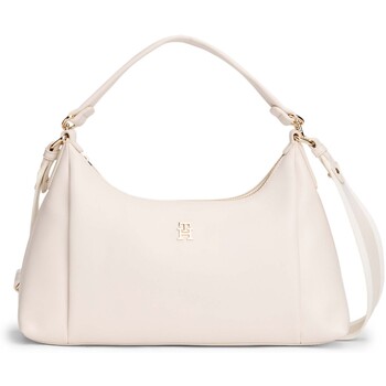 TOMMY HILFIGER Olkalaukku 'Essential' vaaleabeige