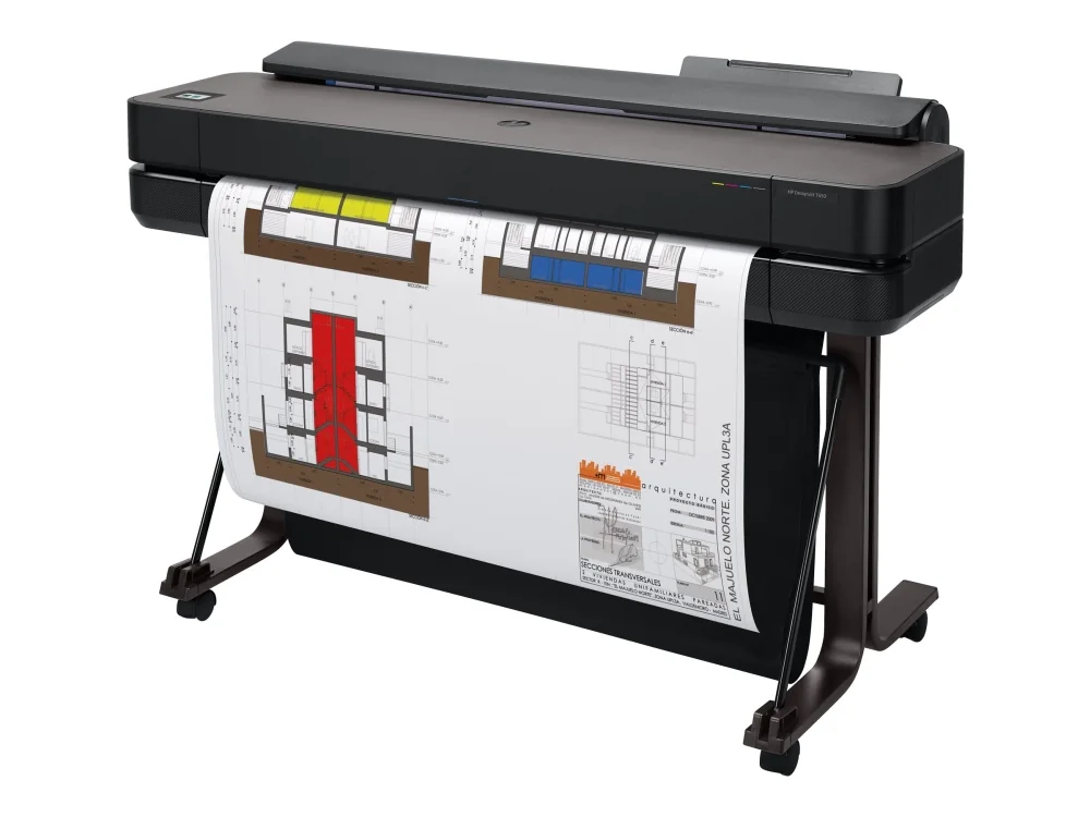 HP Suurkokotulostin - DesignJet T650 36-in Printer - 4 väriä