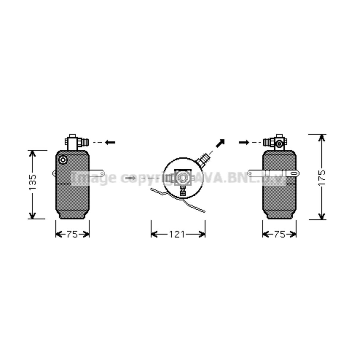 Kuivain, ilmastointilaite AVA COOLING SYSTEMS MSD293