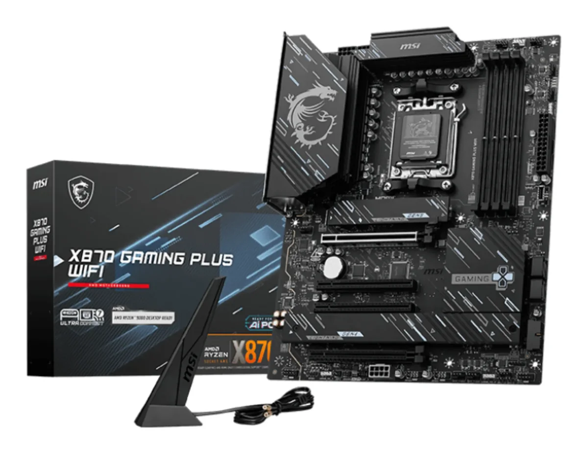 MSI X870 GAMING PLUS WIFI Emolevy - AMD X870 - AMD AM5 - DDR5 RAM - ATX
