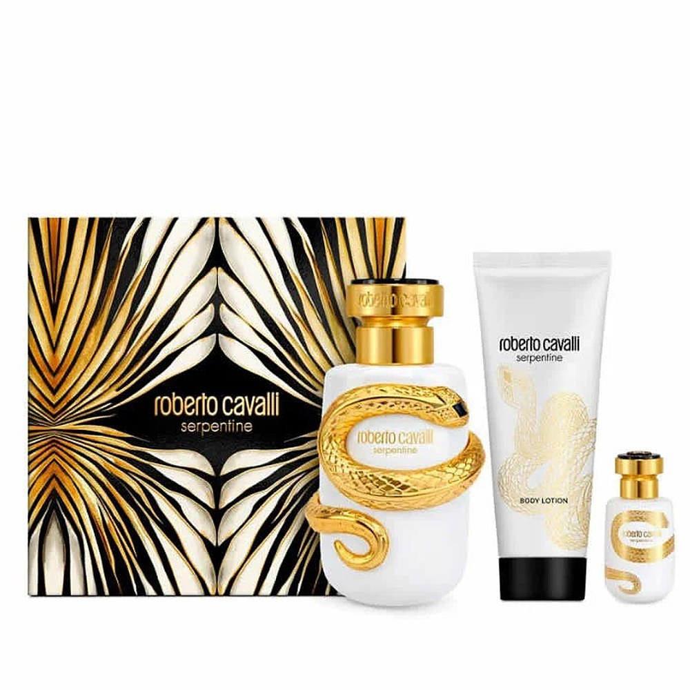 Roberto Cavalli Serpentine Eau De Parfum Spray 100ml Set 3 Kappaletta