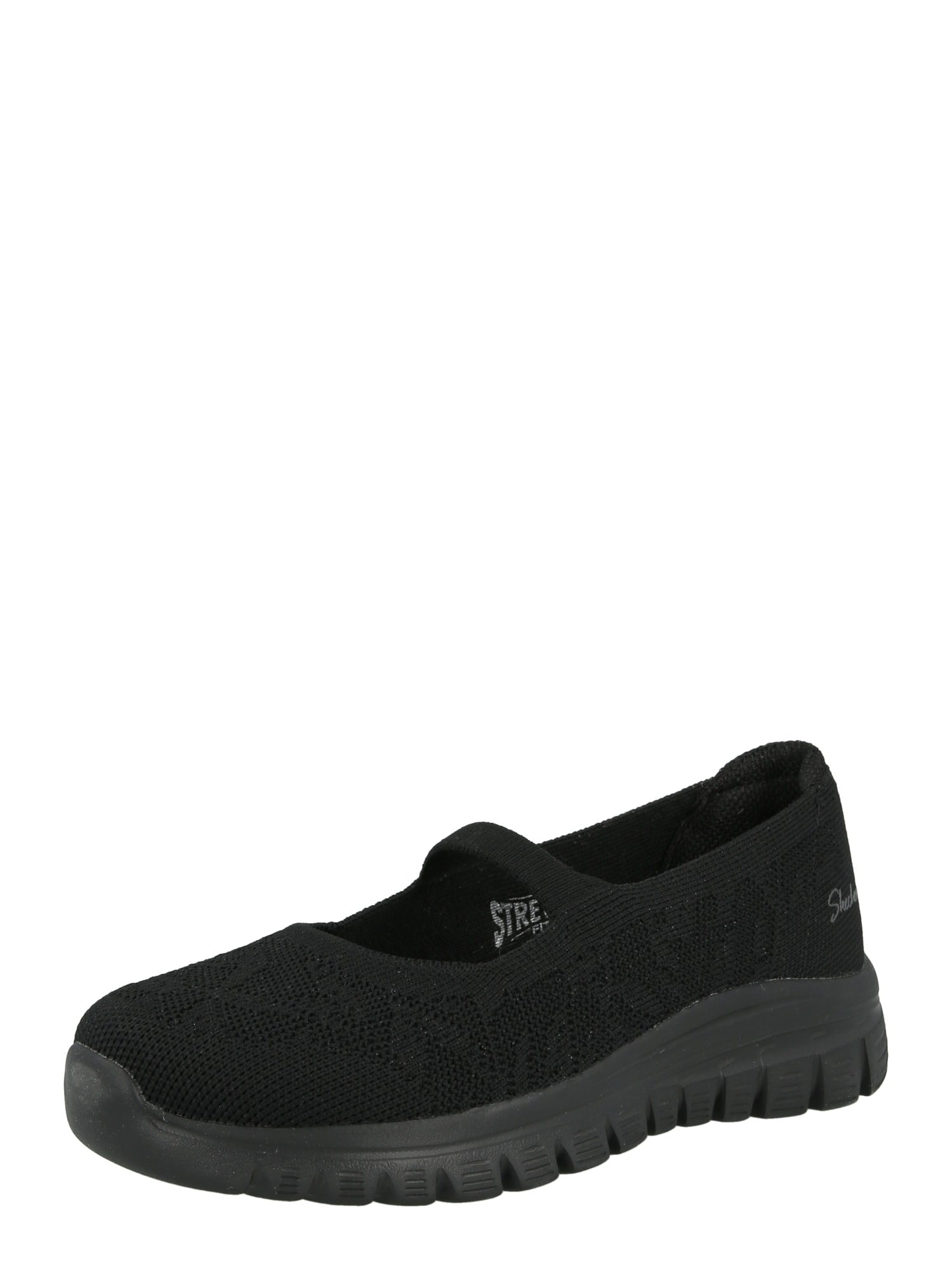 SKECHERS Matalavartiset tennarit 'GRACEFUL-CHIC MOTION' musta