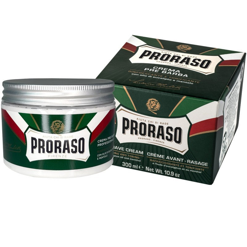 Proraso Raikastava parranajon esivalmistelu eukalyptusöljyllä 300 ml