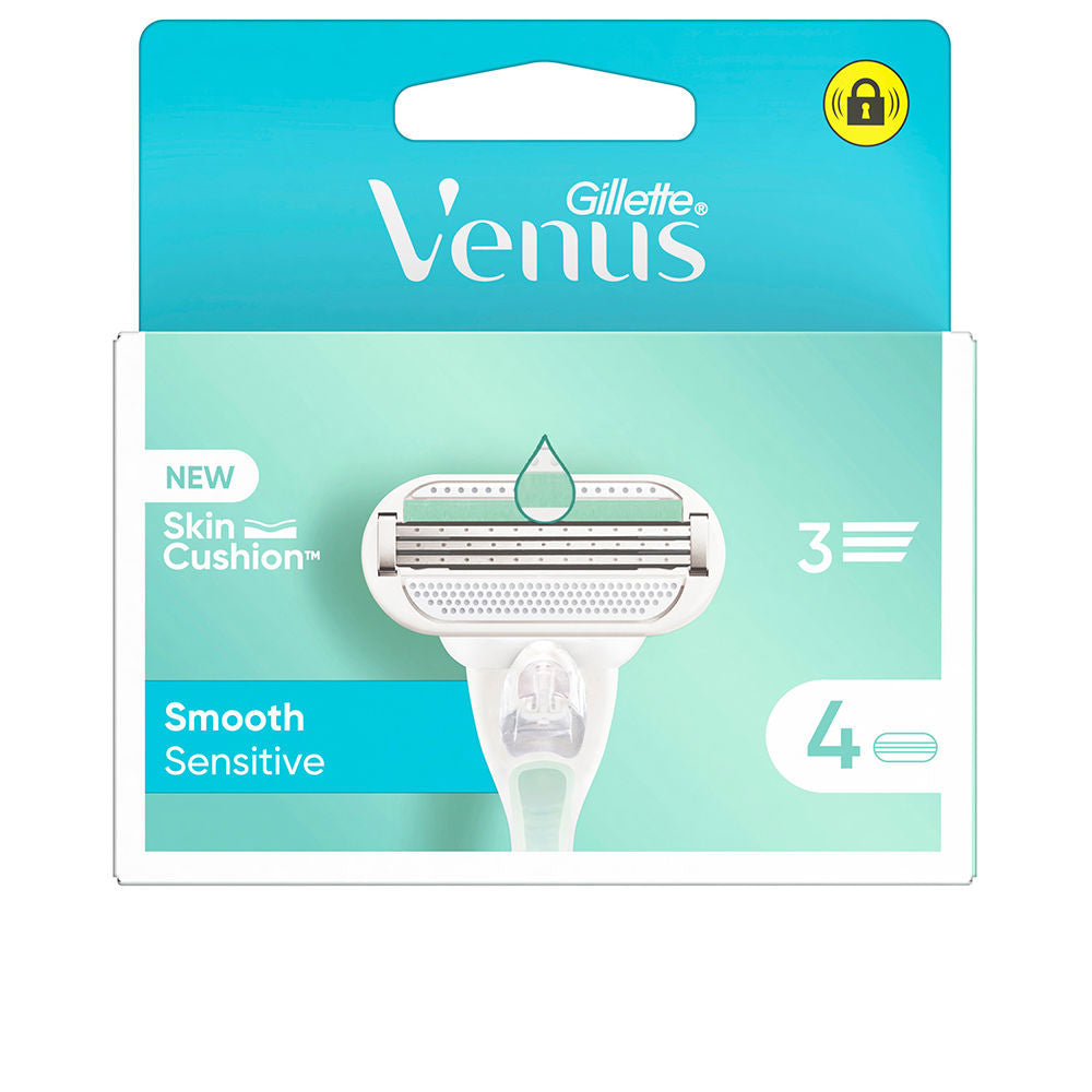 Gillette Venus Smooth Sensitive Magazine 4 täyttöä
