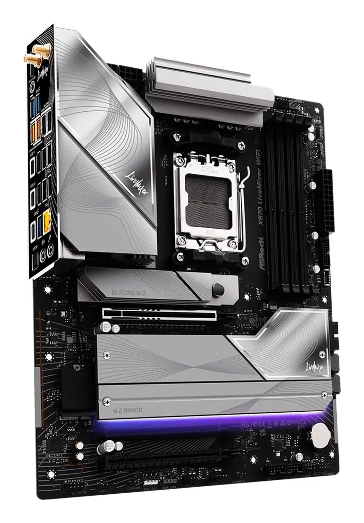 ASRock X870 LIVEMIXER WiFi 7 AM5 ATX -emolevy