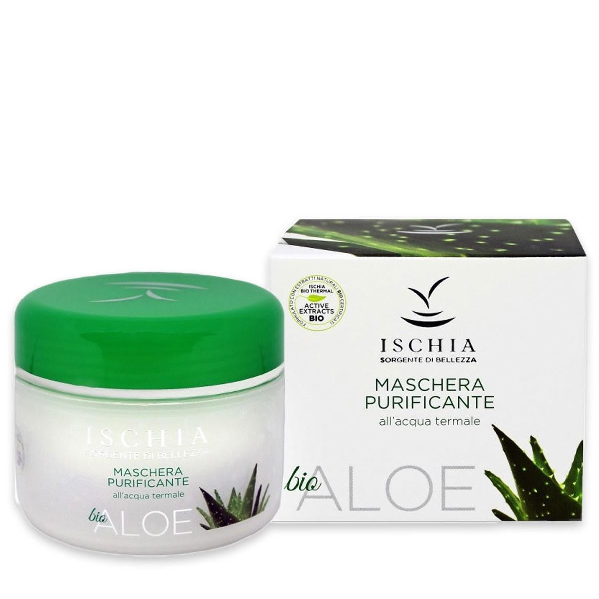 Ischia Puhdistava Aloe Bio -naamio 100 ml