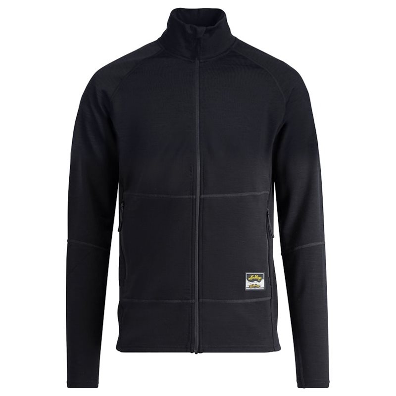 Lundhags Tived Merino Full Zip W Black - M