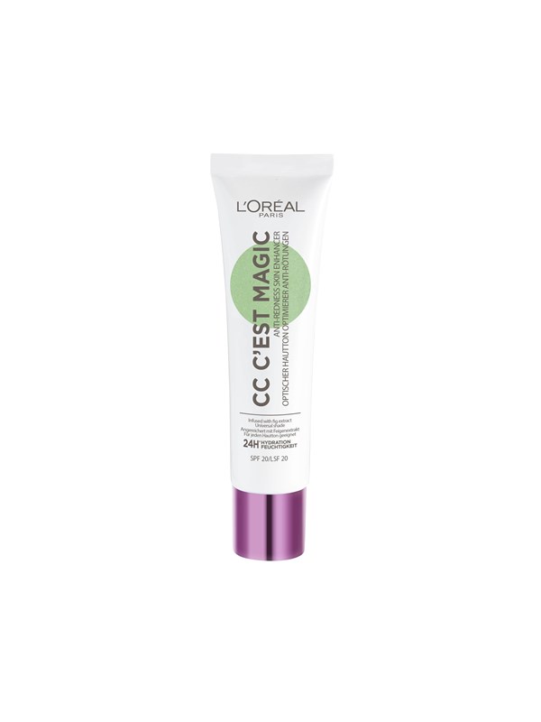 L’Oréal Paris (public) 3600523724635, CC-voide, Vaalea iho, Vaalea, Ihonvärinen, Unisex, Sekaiho, Normaali iho, Vaalea, Punaisuutta peittävä, Kosteuttava
