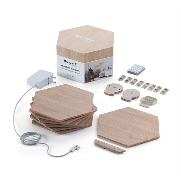 Nanoleaf Elements - Puu Look Hexagons Smarter Kit (7 Panels)