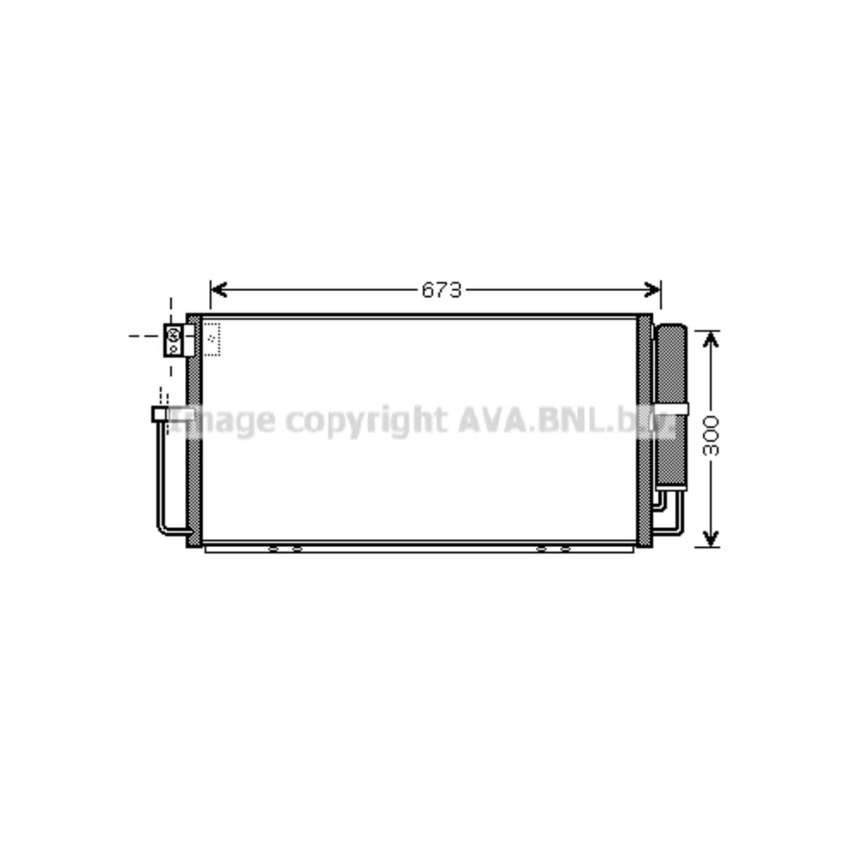 Lauhdutin, ilmastointilaite AVA COOLING SYSTEMS SU5064D