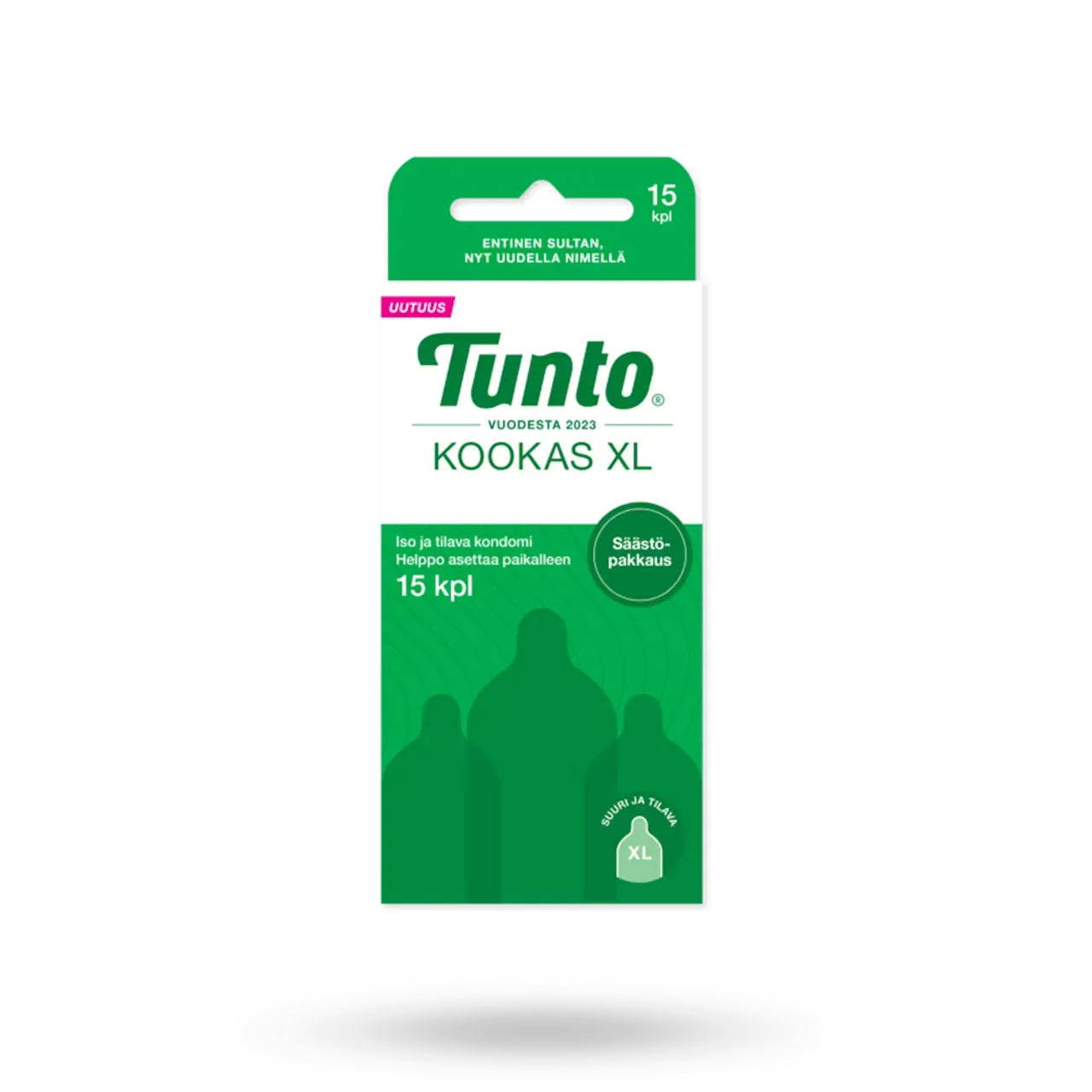 Tunto XL Kondomer 15-pack Kondomit