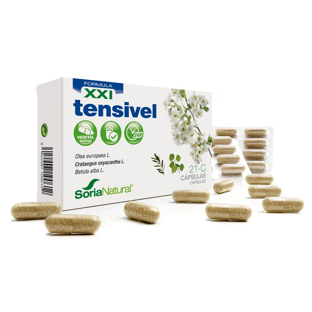 Soria 21-C Tensivel 600 Mg 30 pitkävaikutteista kapselia