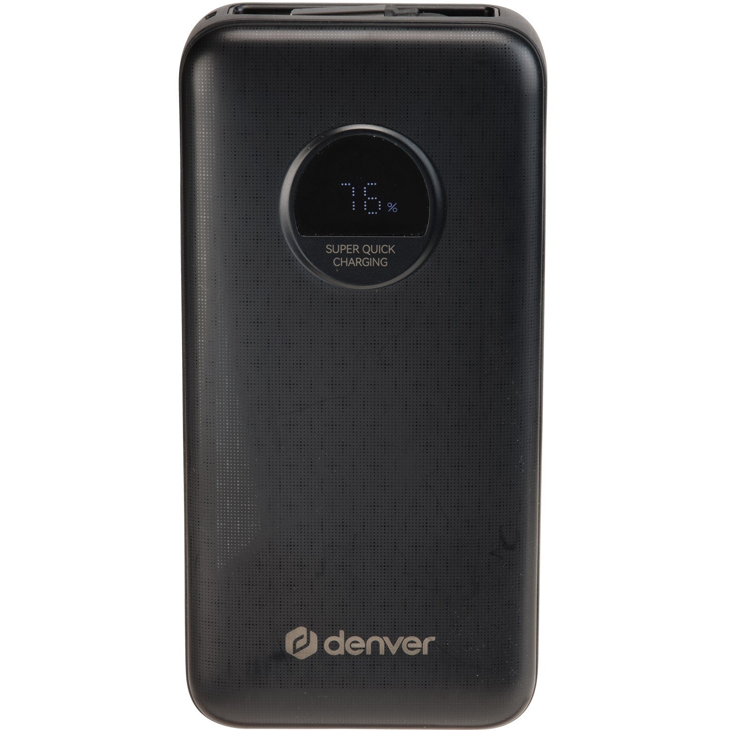 DENVER PQC-20065 - Fast charge Powerbank 20000mAh - Black - 20000 mAh