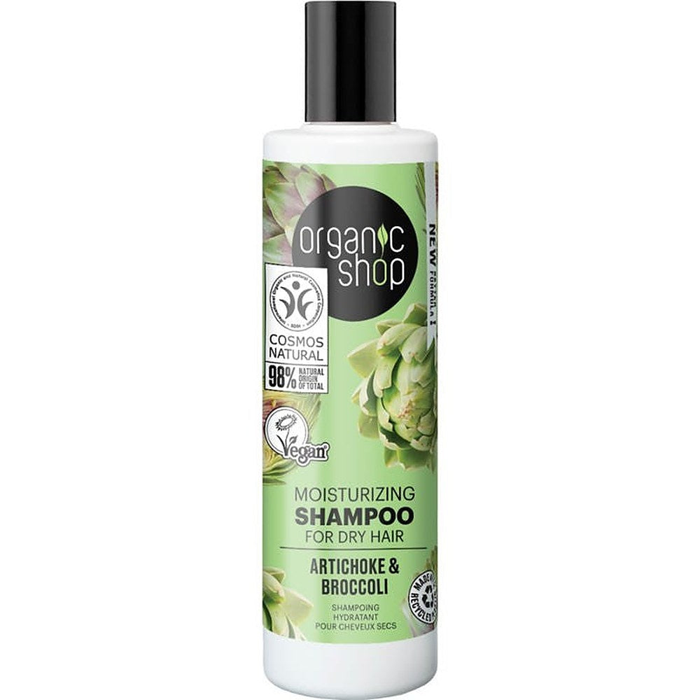 Organic Shop Artichoke kosteuttava shampoo kuiville hiuksille 280ml
