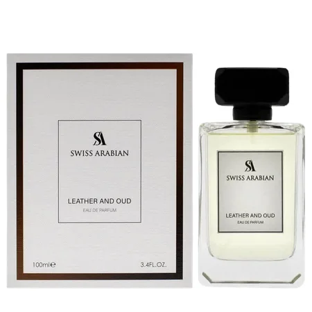 Swiss Arabian Leather and Oud Unisex Eau De Parfum - 100 ml