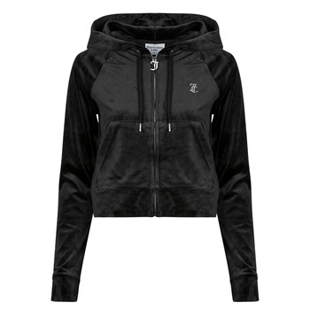 Juicy Couture Collegetakki 'Madison' musta / hopea