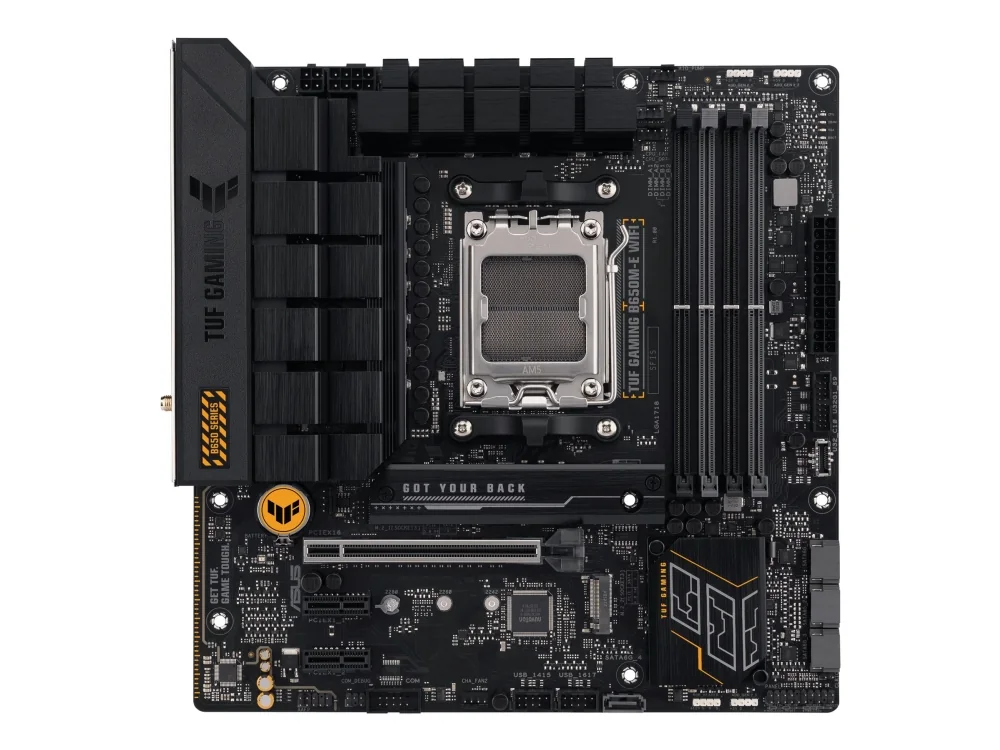 ASUS TUF GAMING B650M-E WIFI - Emolevy - Socket AM5 - sisäinen grafiikka (CPU tarvitaan)