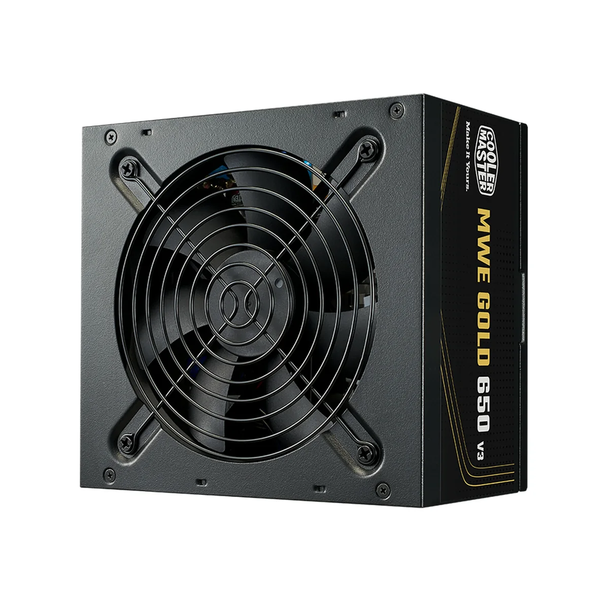 Cooler Master MWE Gold V3 650W -virtalähde, 80 Plus Gold