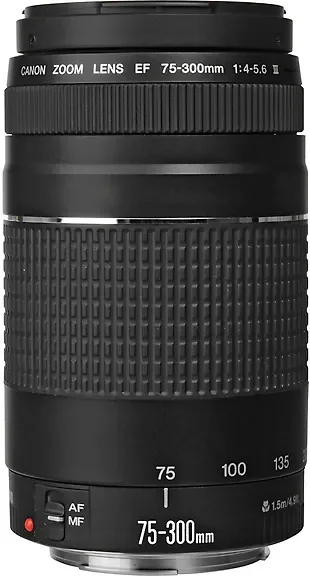 Canon EF 75-300mm f/4-5.6 III -objektiivi