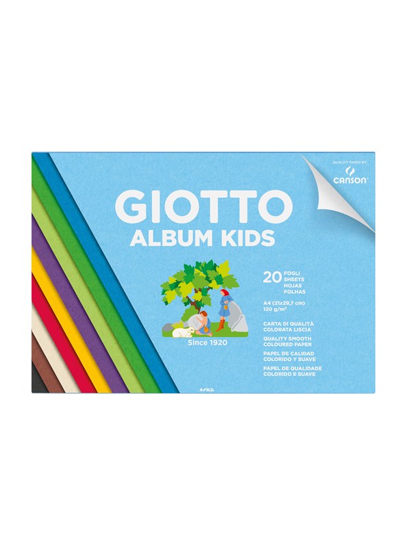 Colours Giotto Album Kids A4 20 sivua, 120 g