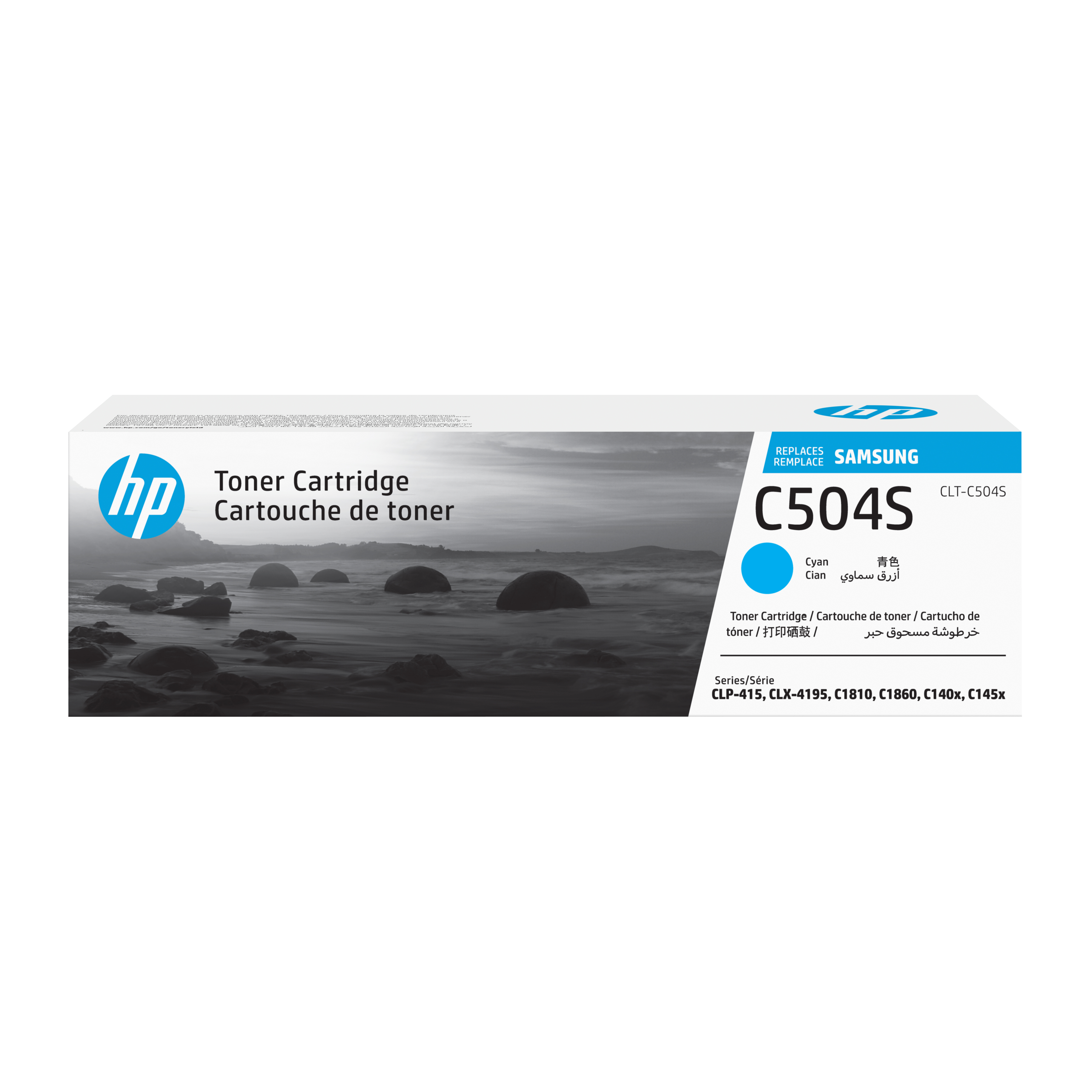 Hp Samsung Värikasetti Syaani Clt-c504s 1.8k