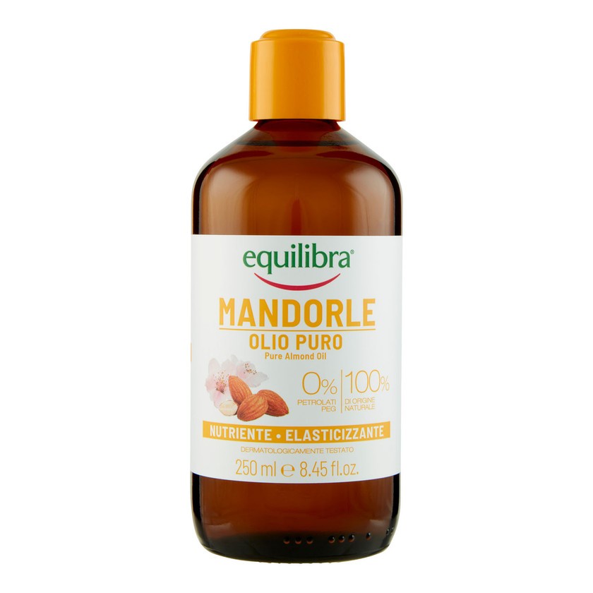 Equilibra Puhdas Manteliöljy Ravitseva ja Elastisoiva 250 ml