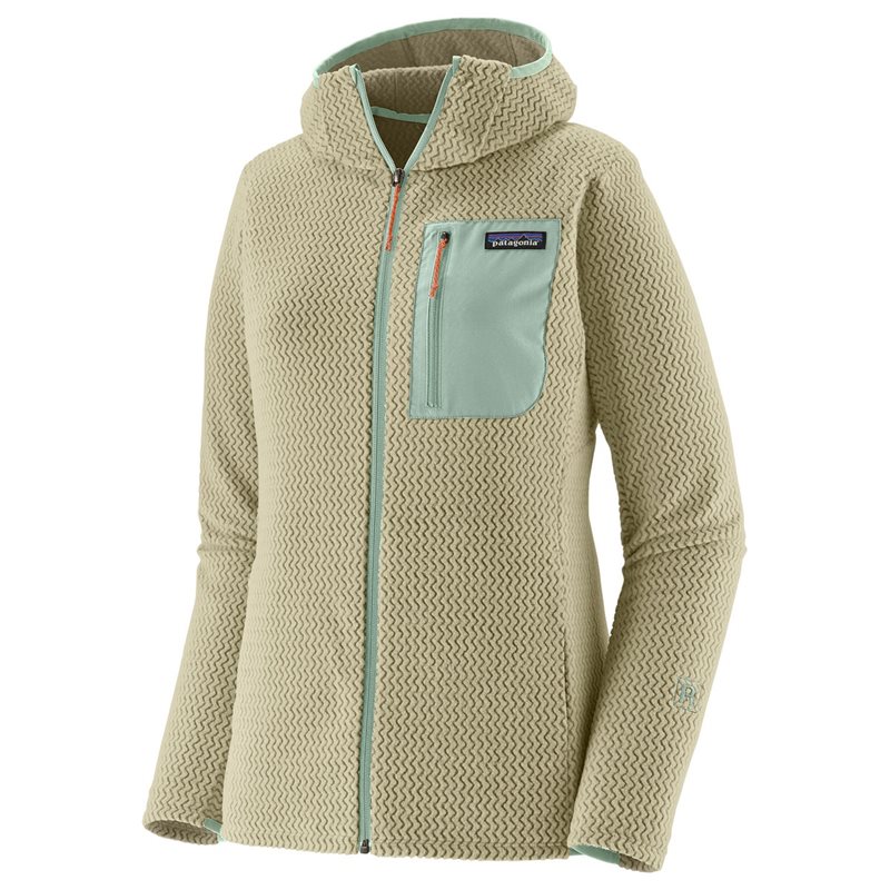 Patagonia W's R1 Air Full-Zip Hoody Weathered Stone - L