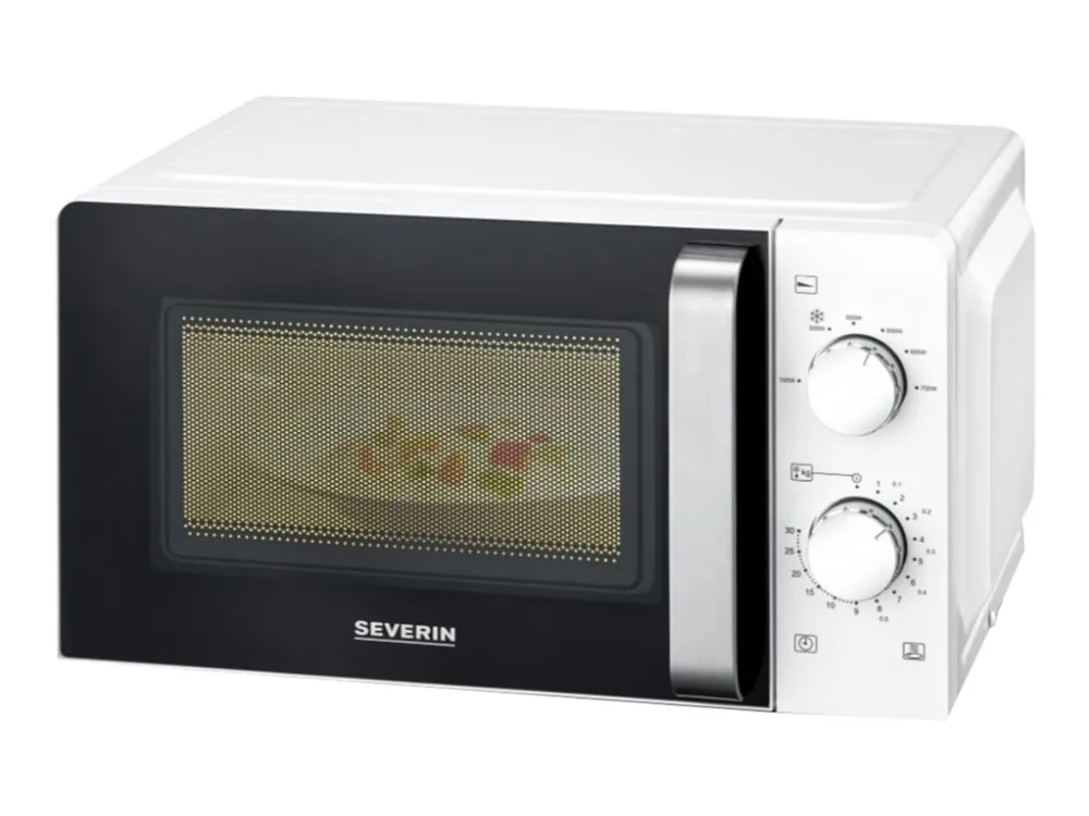 SEVERIN MW 7885 - microwave oven - freestanding - white/black