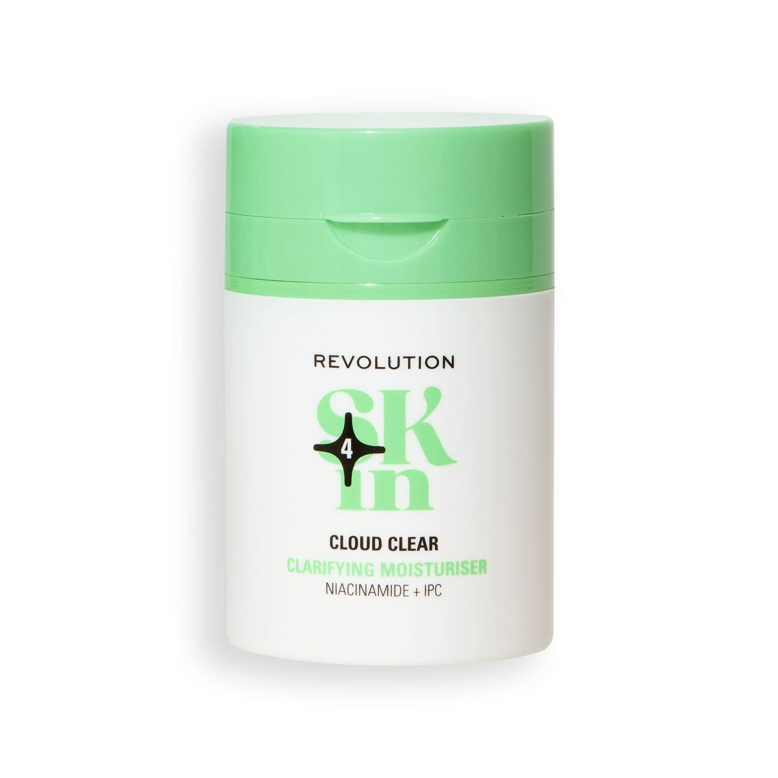 Revolution Skincare Selkeästi Selvennä Pilvi Clear Kevyt ravitseva ja kosteuttava päivävoide niasiiniamidilla 50 ml