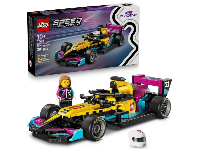LEGO Speed Champions 77258 F1 ACADEMY™ ® kilpa-auto