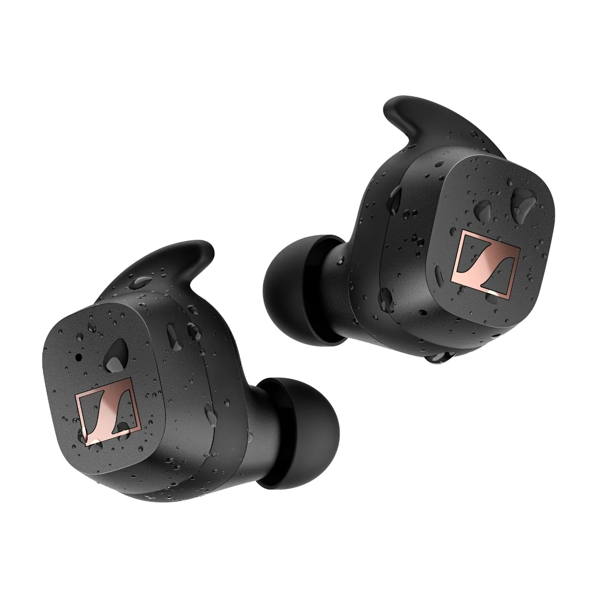 Sennheiser CX200TW1 Sport, True Wireless Stereo (TWS), Urheilu, 55 g, Kuulokkeet, Musta