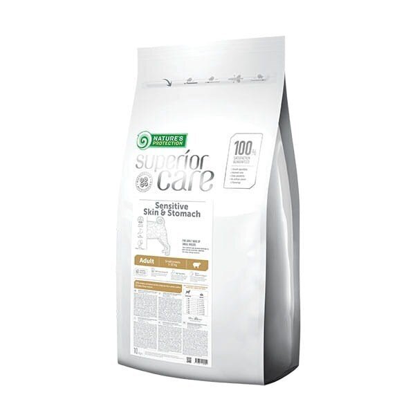 Nature's Protection Superior Care Skin & Stomach Adult Small Lamb - kuiva koiranruoka - 10 kg