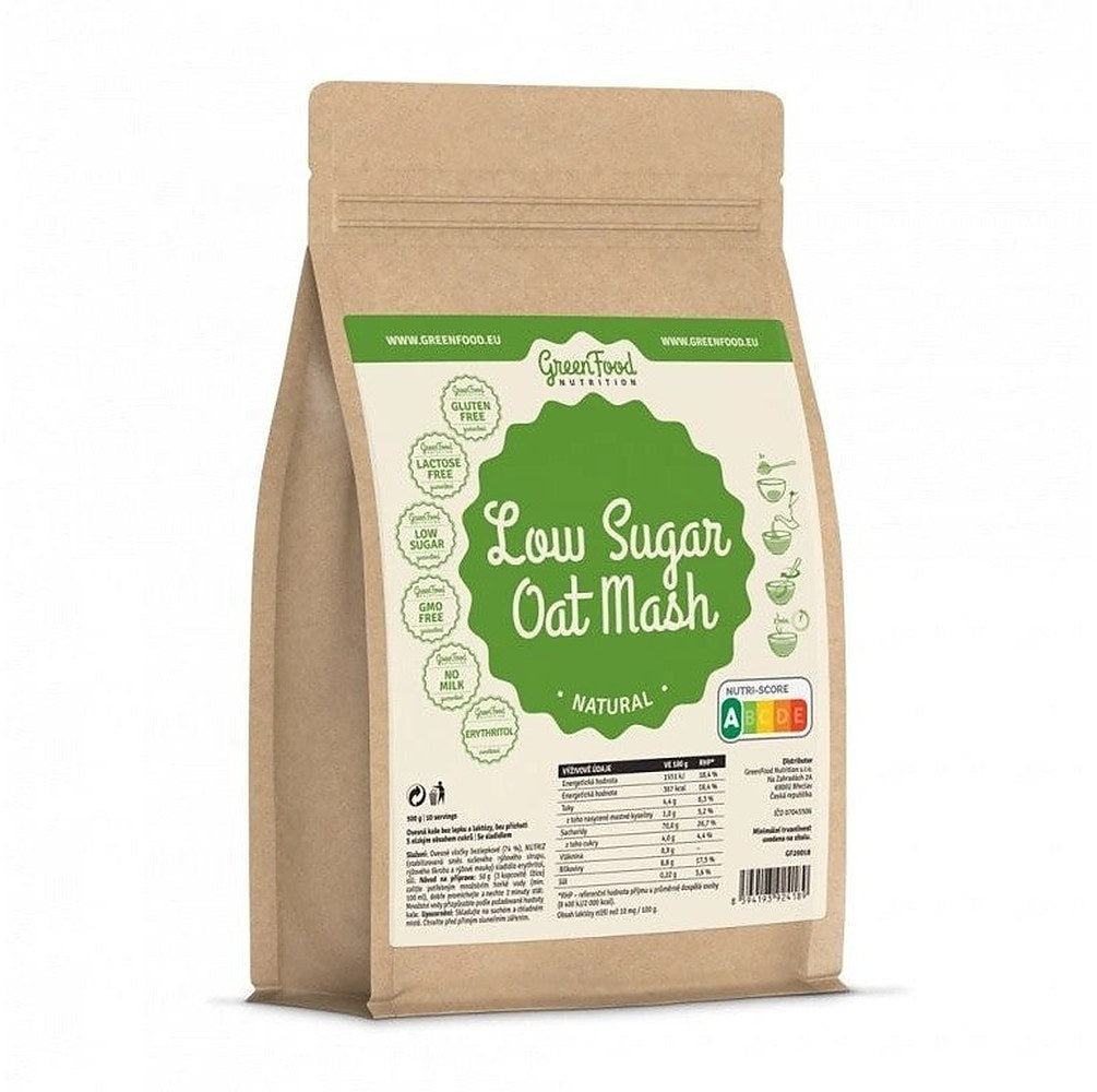 Greenfood GF Low Carb Nopeat Kaurahiutaleet 500 g — Kaurahiutaleet