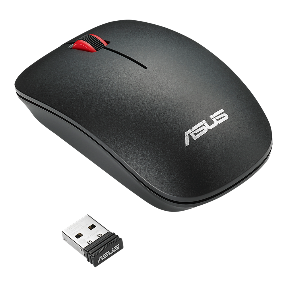 ASUS WT300 langaton hiiri - Hiiri - Optinen - Musta