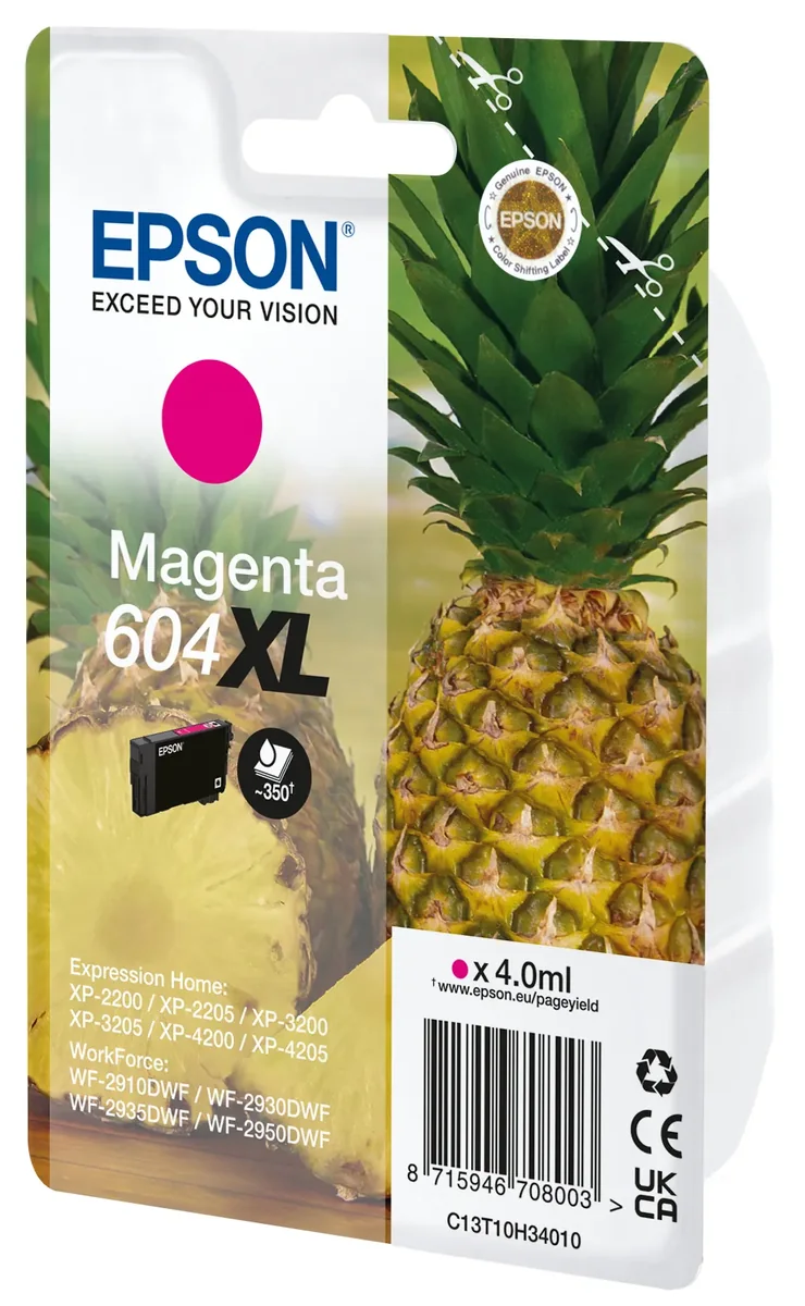 Epson 604XL Singlepack - XL - magenta - Original - ink cartridge