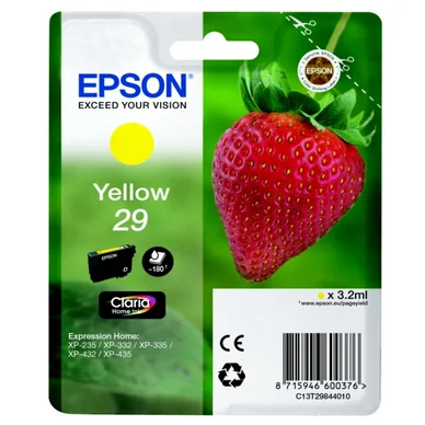 Epson Epson 29 Mustepatruuna Keltainen T2984 Vastaa: N/A