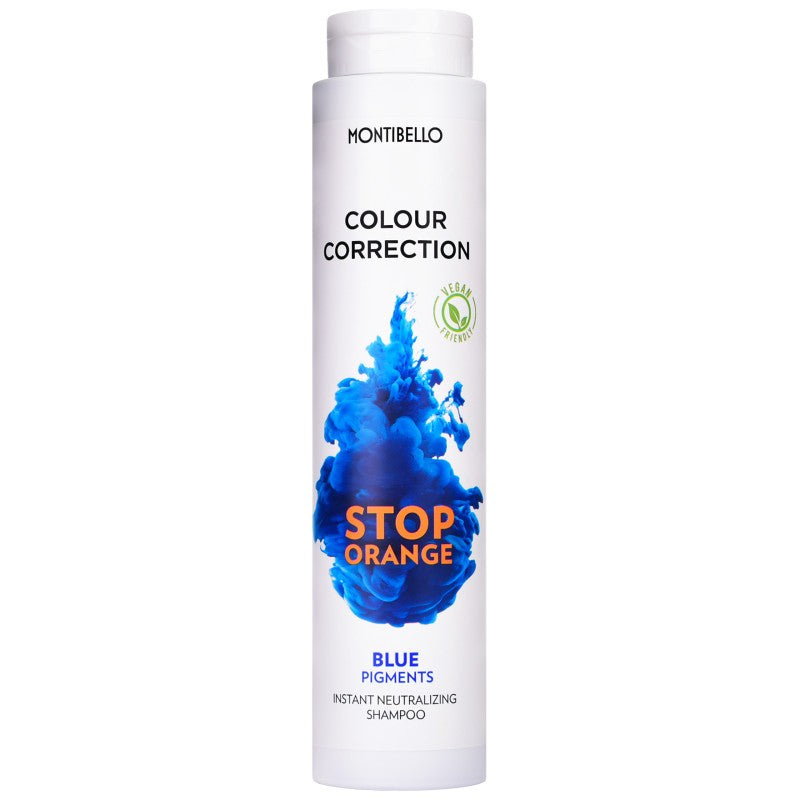Montibello Värinkorjaus Stop Shampoo Oranssi Sininen Pigmentit 300ml
