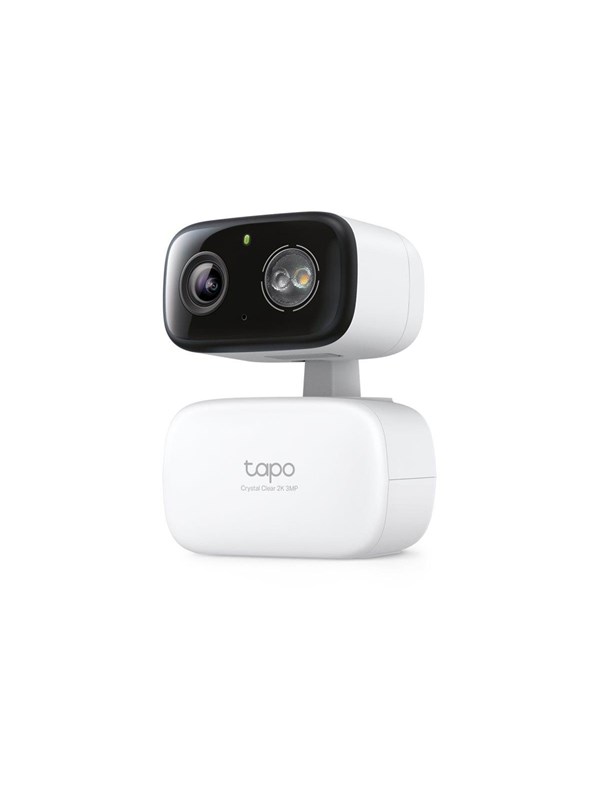 TP-LINK Tapo C216 - Sisäkäyttöön tarkoitettu 2K Pan/Tilt Wi-Fi-valvontakamera, Valkoinen