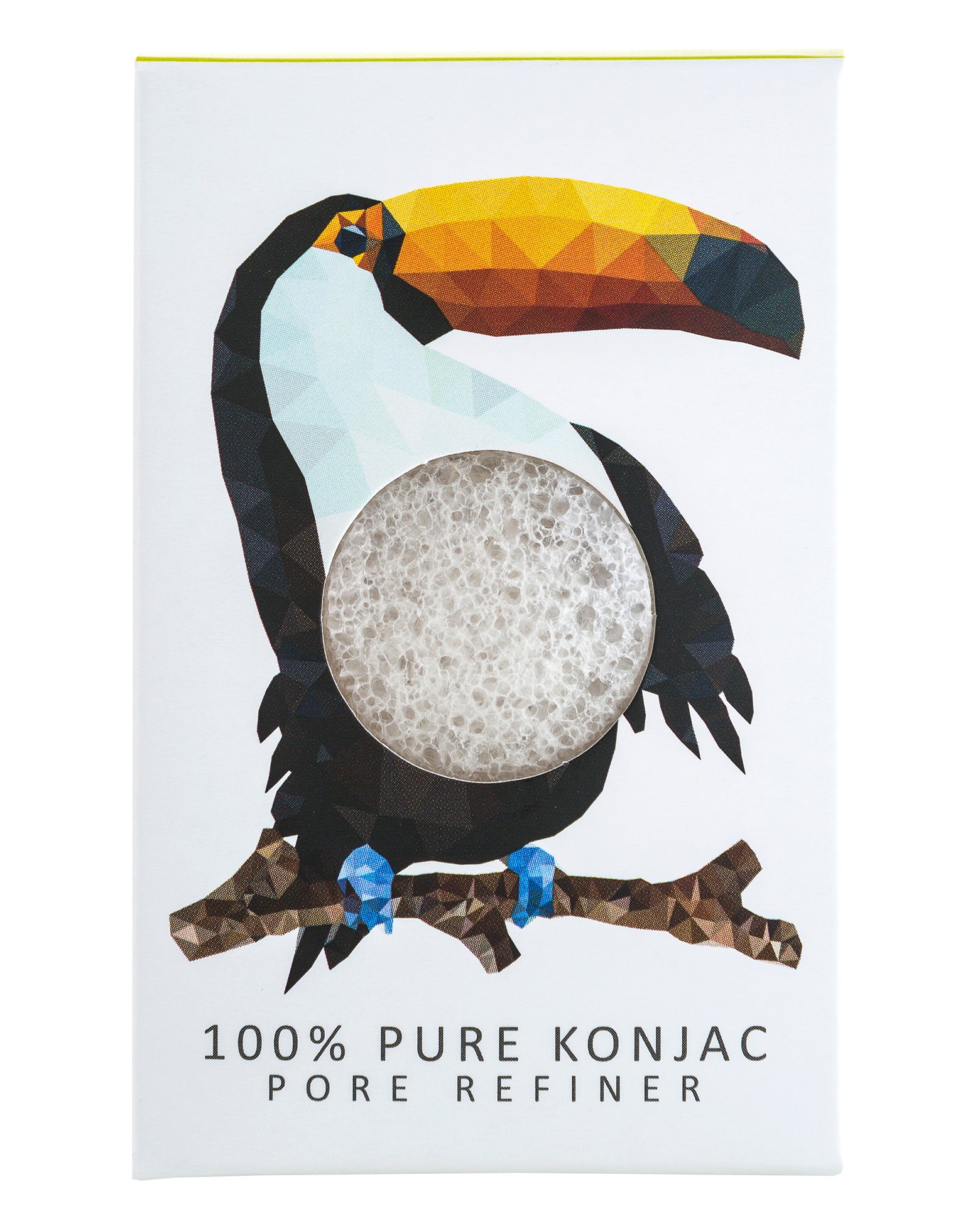Konjac Rainforest Toucan -meikkisieni