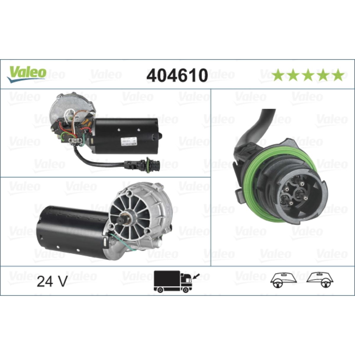 Pyyhkijän moottori VALEO 404610