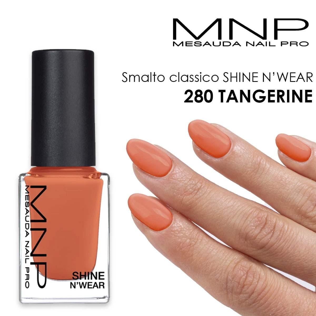 Mnp shine n'wear klassinen kynsilakka 280 tangerine