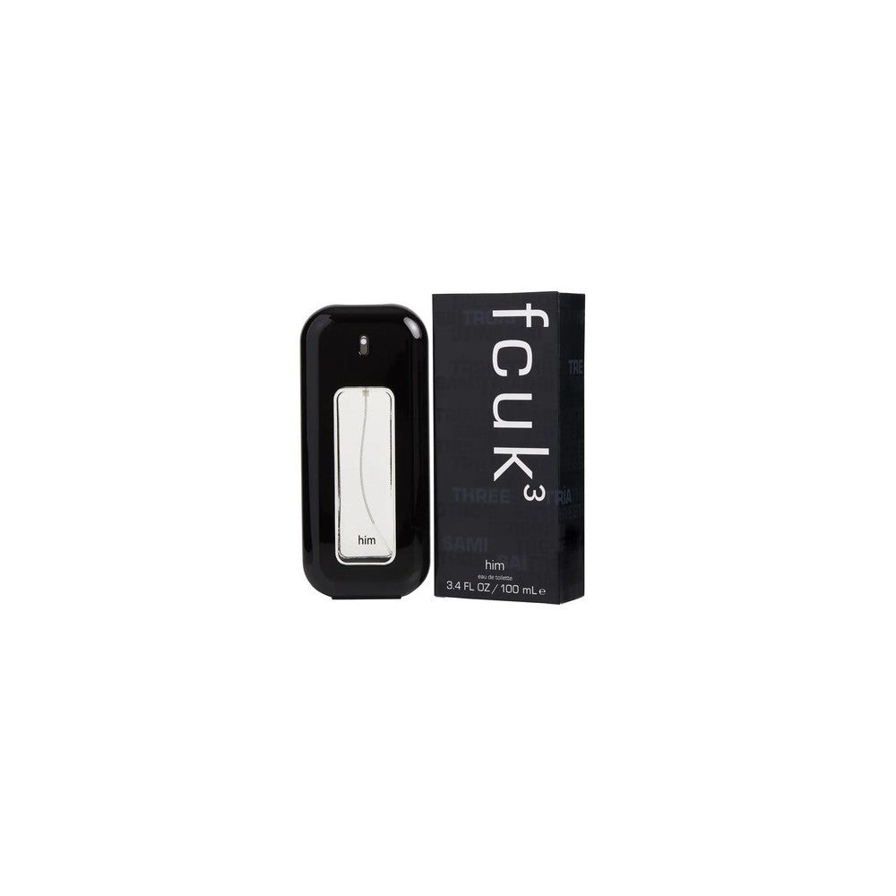 Fcuk 3 Eau de Toilette Uomo 100 ml — Eau de Toilette