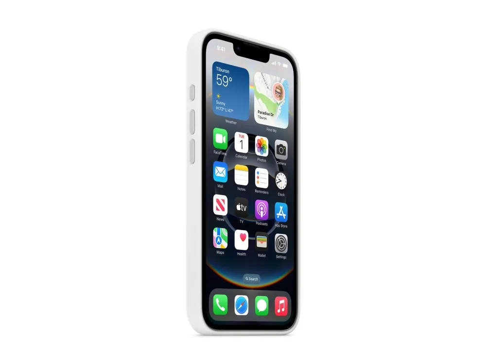 Apple iPhone 16e Silicone Case - White
