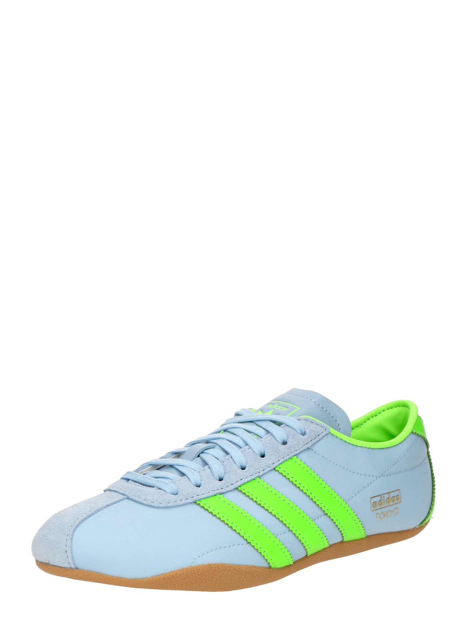ADIDAS ORIGINALS Matalavartiset tennarit 'TOKYO' vaaleansininen / kulta / ruohonvihreä