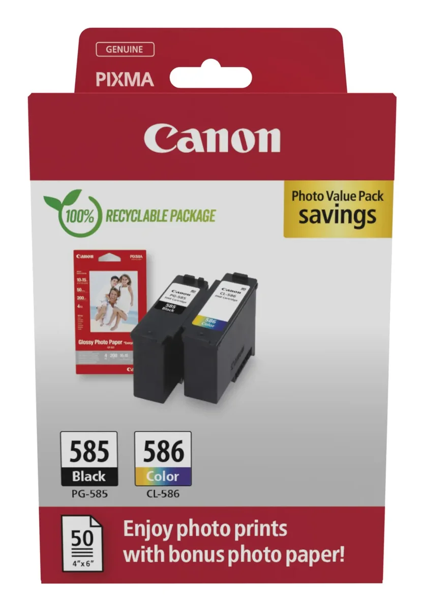 Canon PG 585/CL-586 / 6205C004 Photo Value Pack