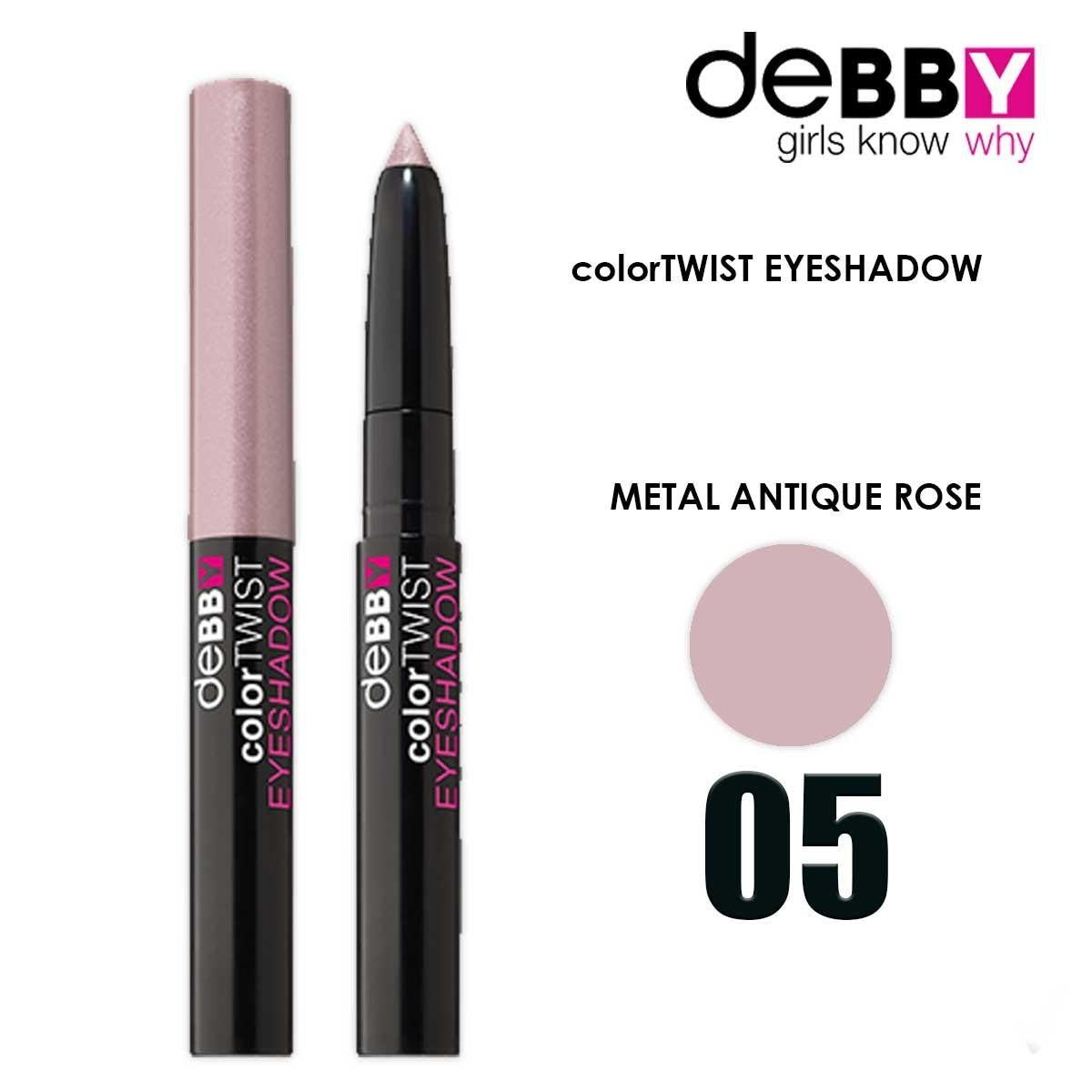 Debby Color Twist Luomivärikynä '05 Metal Antique Rose