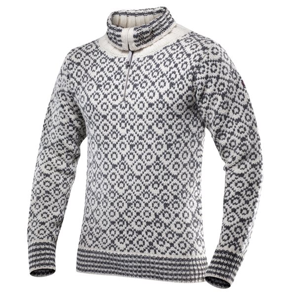 Devold Svalbard Sweater Zip Neck - L