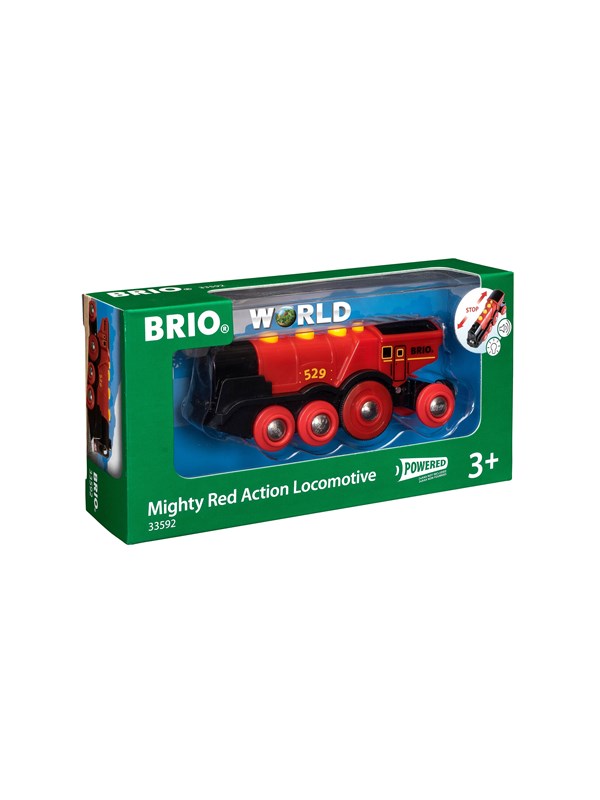 Brio Mighty Punainen Toiminta Locomotive